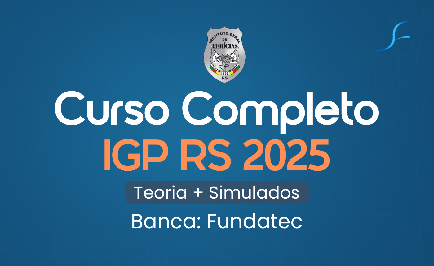 IGP-RS | FÍSICA PARA TÉCNICO EM PERÍCIAS 2025